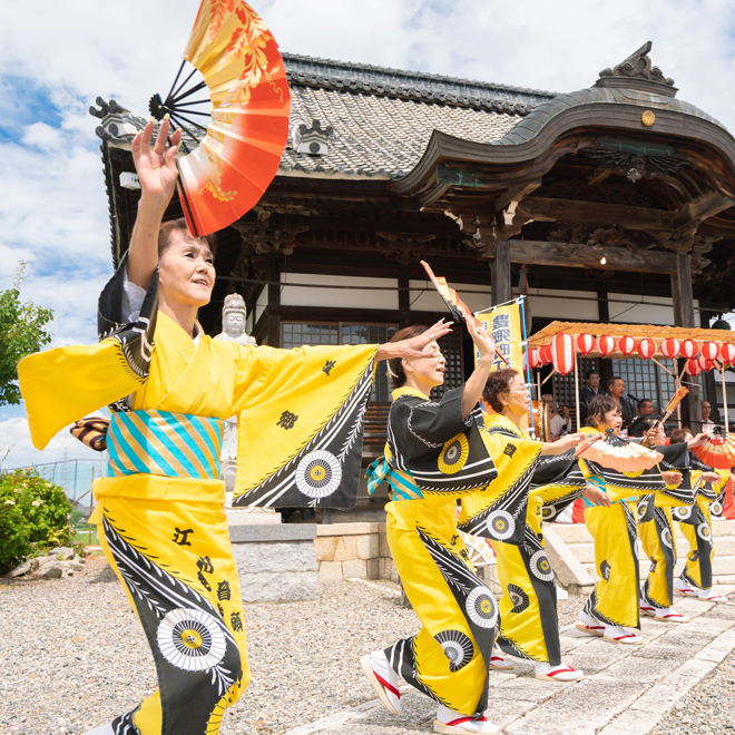 祭り画像江州音頭祭り