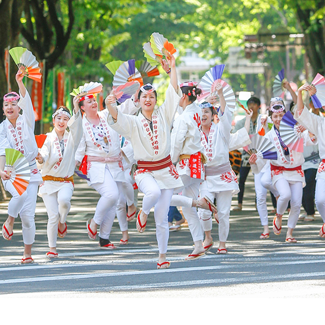 祭り画像仙台すずめ踊り