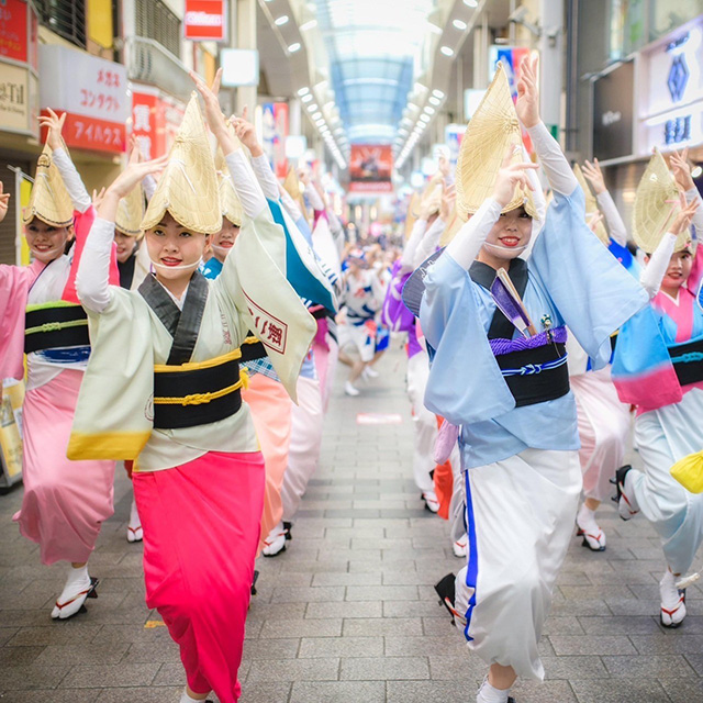 祭り画像東京高円寺阿波おどり