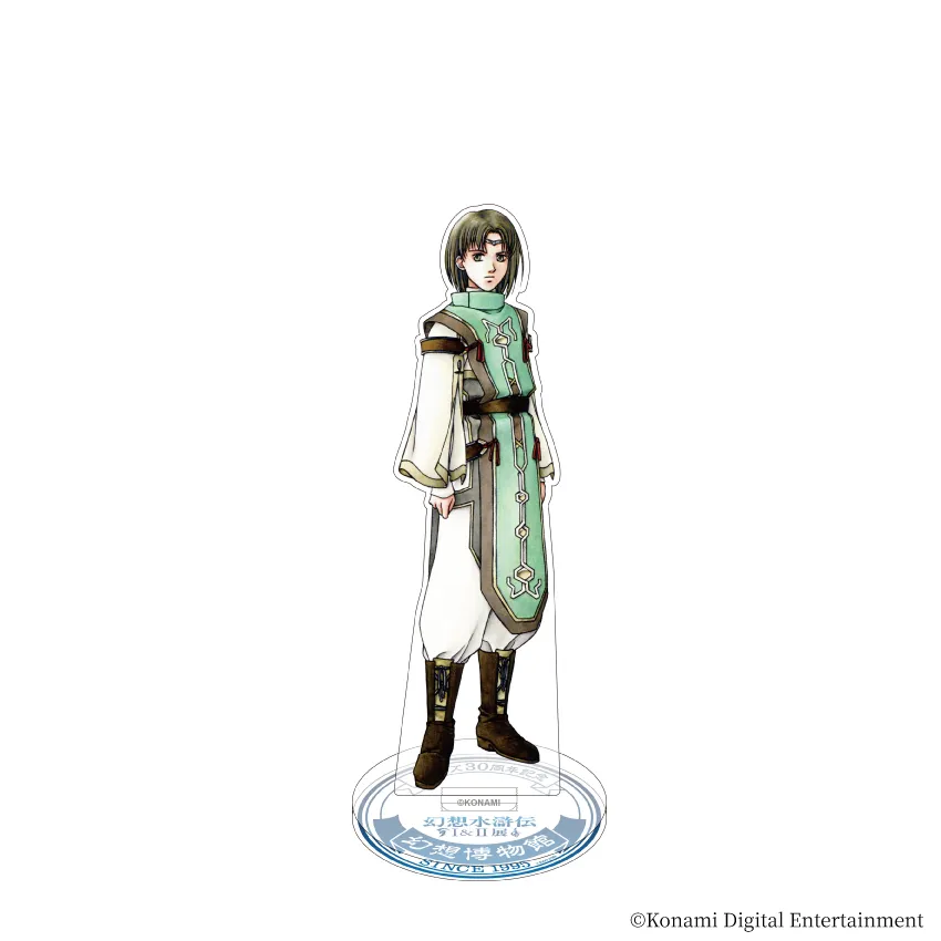幻想水滸伝　アクリルスタンド　ステッカー　ルック　坊ちゃん　テッド　グレミオ シリーズ30周年記念 幻想水滸伝I&II展 〜幻想博物館〜