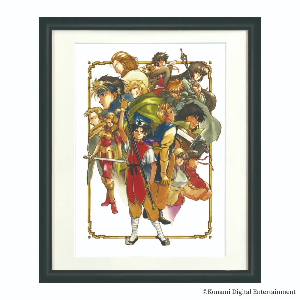 複製原画 『幻想水滸伝I(PC版)』メインビジュアル