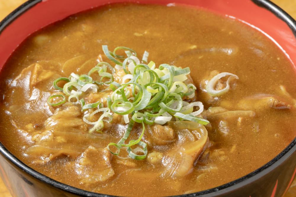 浪速名物！かすカレーうどん