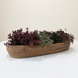 舟形花かごの画像