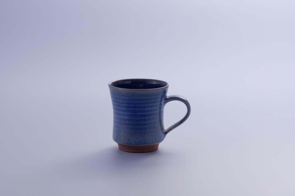 青釉マグカップ.の画像