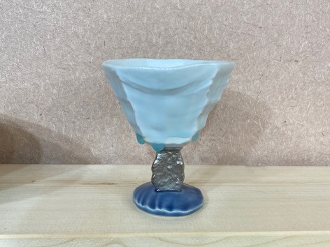 雫釉冷酒杯