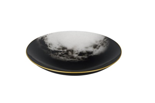 ブランド名【彩】　山中近代漆器　幽玄の霧　（ゆうげんのきり）240プレ－ト