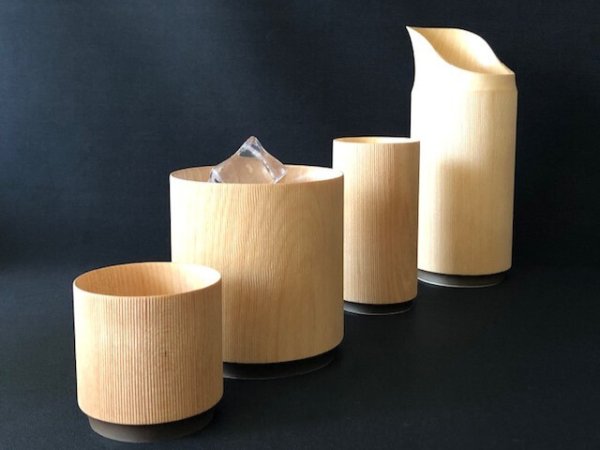 酒器 樹輪シリーズ