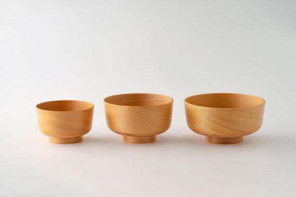 曲げわっぱ　おわん（中）