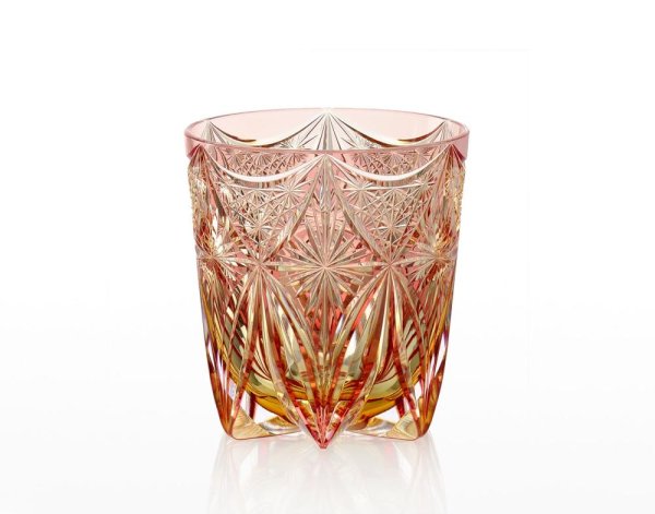 重ね色目ロックグラス　「綺良々」(T755-3005-WUA)　展示のみ