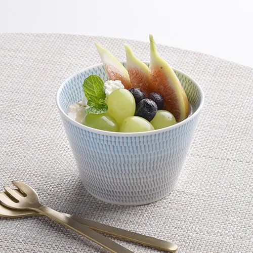 色染め流し　そばちょこ