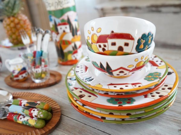 リリエーボ陶器 ボウル 14cm