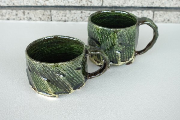 織部マグカップ