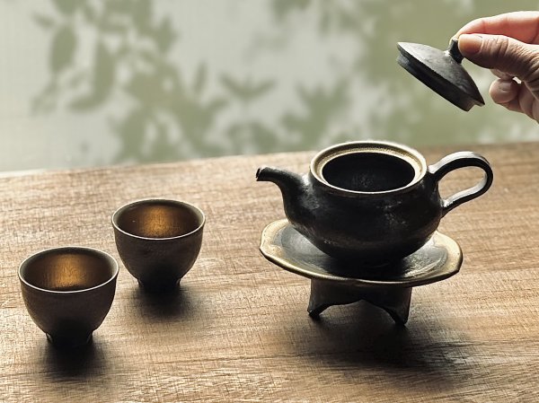 金彩　中国茶器