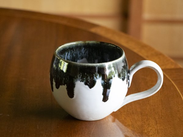 墨と雪マグ 