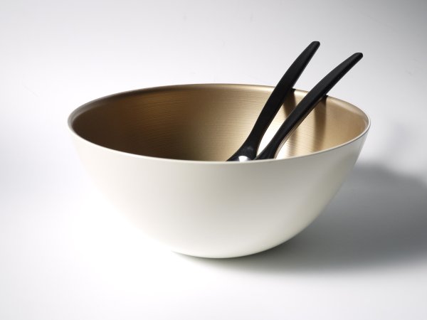 サラダボール　シャンパンゴールド