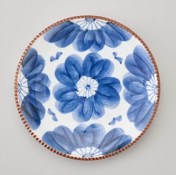 染ソフィア丸皿