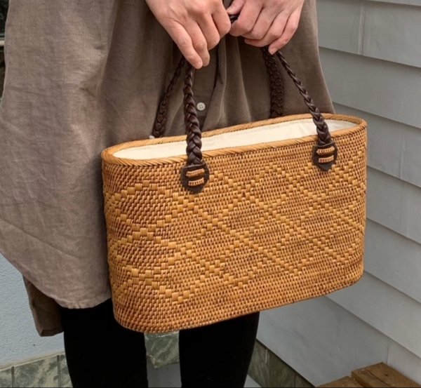 アタかごバッグ　M