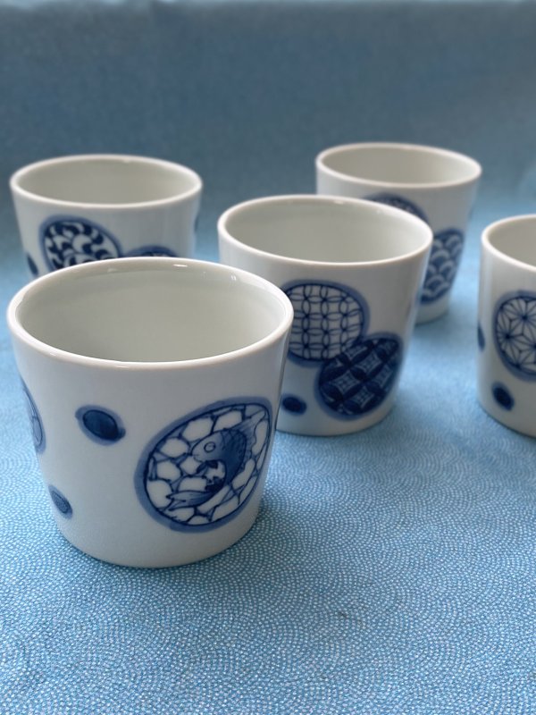 丸古紋そば猪口