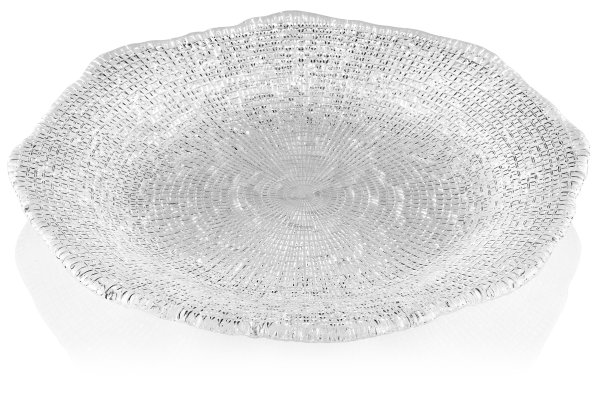 IVV)5530/32 DIAMANTE 28cmﾌﾟﾚｰﾄ(ｸﾘｱ)