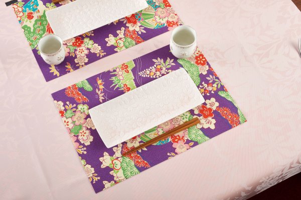 リバーシブルランチョンマット