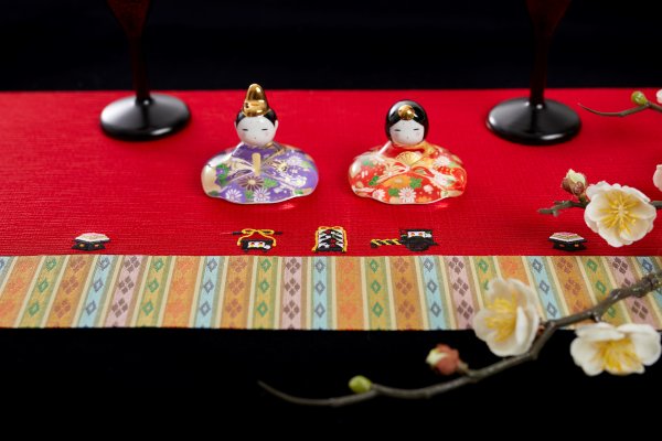 刺繍入り節句敷物