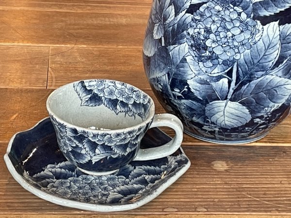 紫陽花の詩　珈琲碗