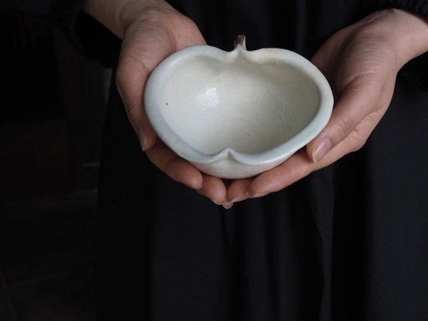 鉄散りんご鉢　小