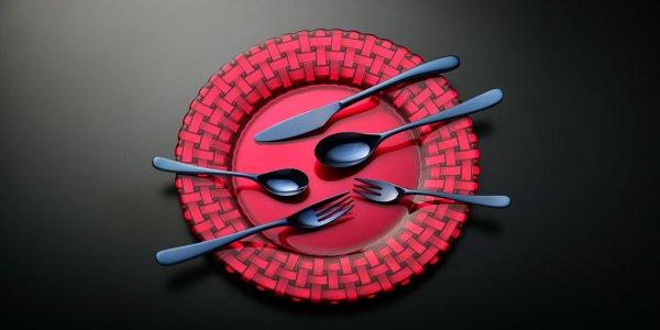 yuenシリーズ　FORK Ｌ(PVD Rose gold)